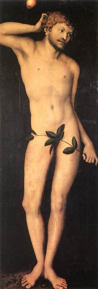 celebrity, Cranach, Adam&eve, art, classics, painting, seduction, naked, bodies